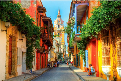 Một con đường trong Phố cổ hướng về Nhà thờ lớn ở phía trung tâm. 4-3969-1443084812.jpg