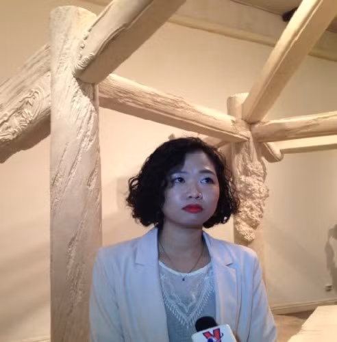 Nghệ sĩ Lê Giang chủ ý đi tìm nguyên nhân khiến các công trình văn hoá tâm linh dần mai một.