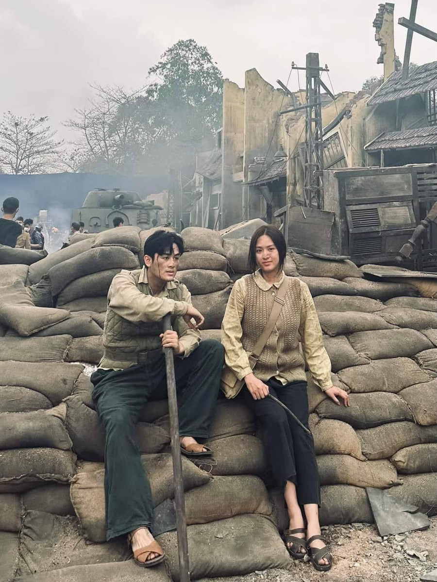 Cảnh trong phim 'Đào, phở và piano'. Cảnh trong phim 'Đào, phở và piano'.