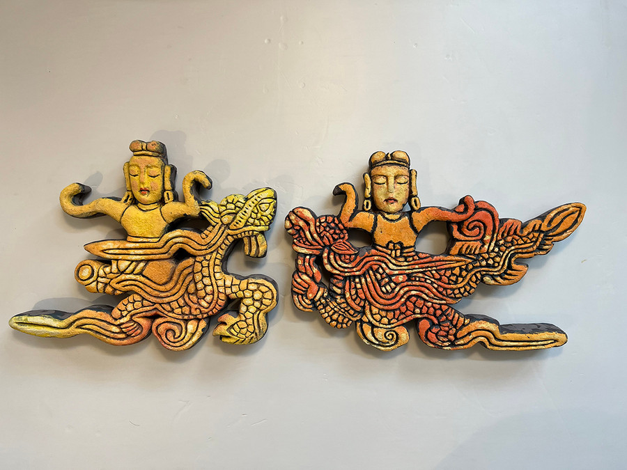 Tác phẩm &apos;Tiên rồng&apos; của Vũ Hữu Nhung.