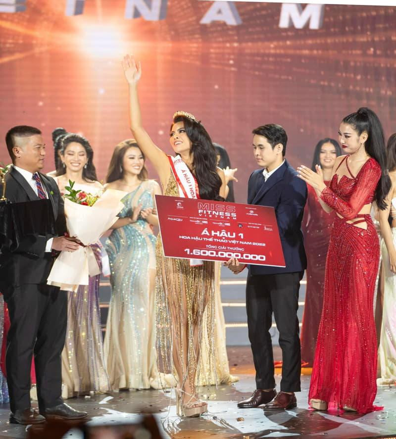 Phương Thảo nhận giải Á hậu 1 - Hoa hậu Thể thao Việt Nam 2022. Ảnh: Ban tổ chức Miss Fitness Vietnam 2022. Phương Thảo nhận giải Á hậu 1 - Hoa hậu Thể thao Việt Nam 2022. Ảnh: Ban tổ chức Miss Fitness Vietnam 2022.