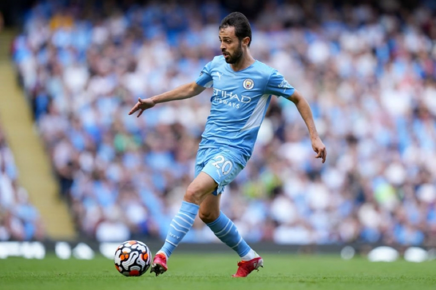 Silva trong màu áo Man City Silva trong màu áo Man City