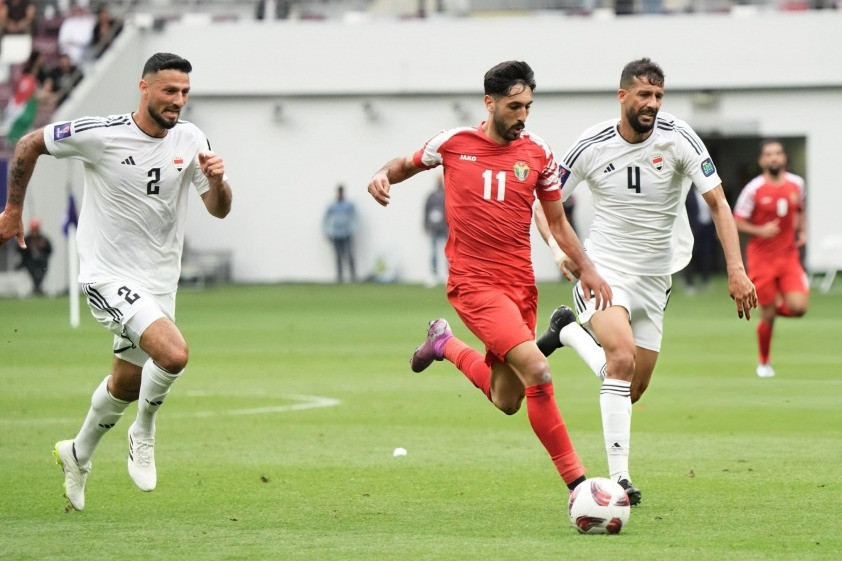 Jordan là đội thứ 7 vượt qua Iraq ở vòng knock out và vào tới chung kết Asian Cup. Jordan là đội thứ 7 vượt qua Iraq ở vòng knock out và vào tới chung kết Asian Cup.