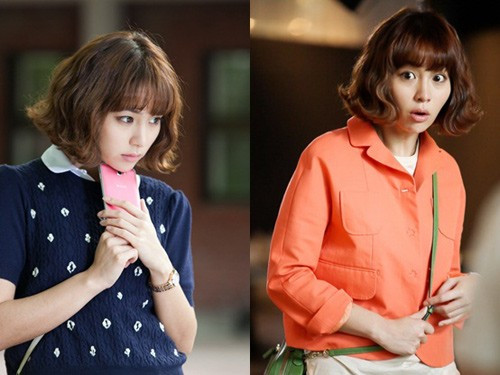 Tạo hình của Lee Min Jung trong phim Big. Tạo hình của Lee Min Jung trong phim Big