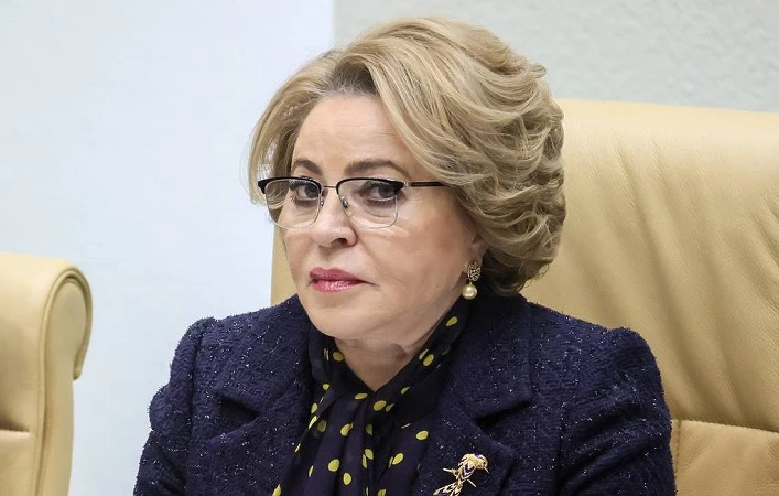 Chủ tịch Hội đồng Liên bang Nga, bà Valentina Matviyenko 