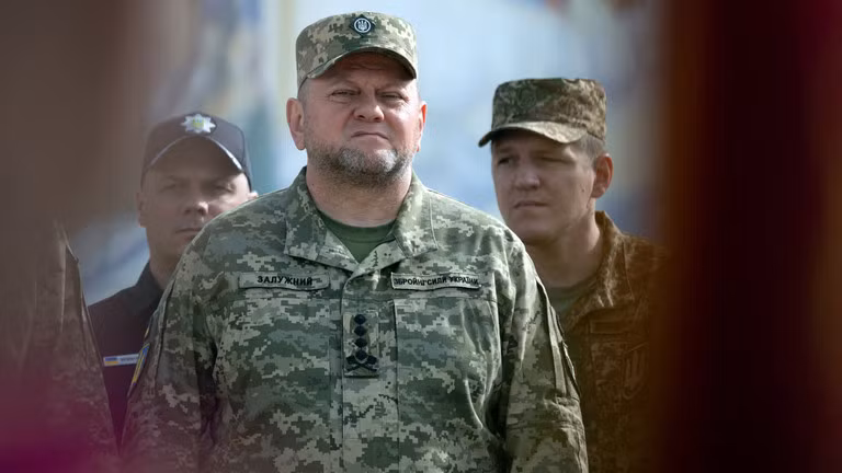 Tổng Tư lệnh các lực lượng vũ trang Ukraine, tướng Valery Zaluzhny, vừa bị cách chức