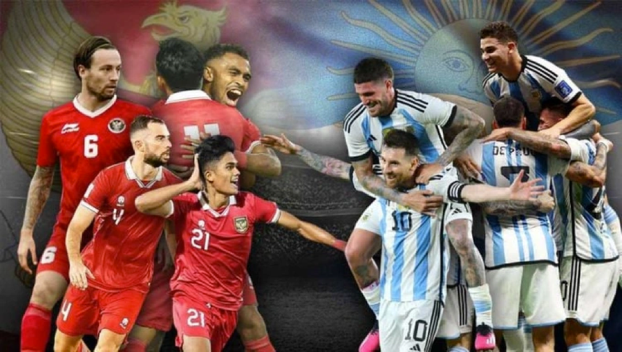 Messi không góp mặt khi Argentina đá giao hữu với Indonesia. Messi không góp mặt khi Argentina đá giao hữu với Indonesia.