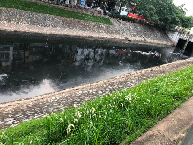 Đoạn sông Tô Lịch được xử lý ô nhiễm bằng công nghệ Nano - Bioreactor của Nhật Bản