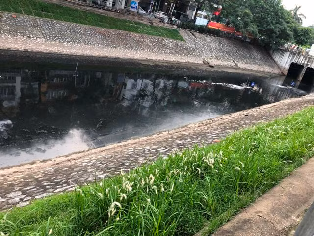 Đoạn sông Tô Lịch được xử lý ô nhiễm bằng công nghệ Nano - Bioreactor của Nhật Bản