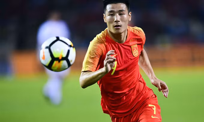 Vũ Lôi - ngôi sao số 1 của tuyển Trung Quốc thời điểm hiện tại.