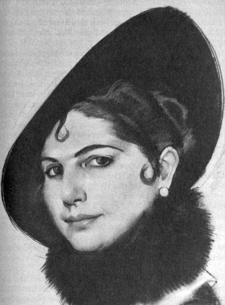 Chân dung Anna Revelskaya.