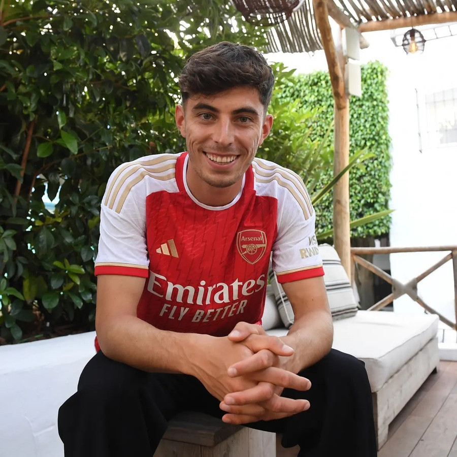 Kai Havertz trong màu áo Arsenal. Ảnh: ITN