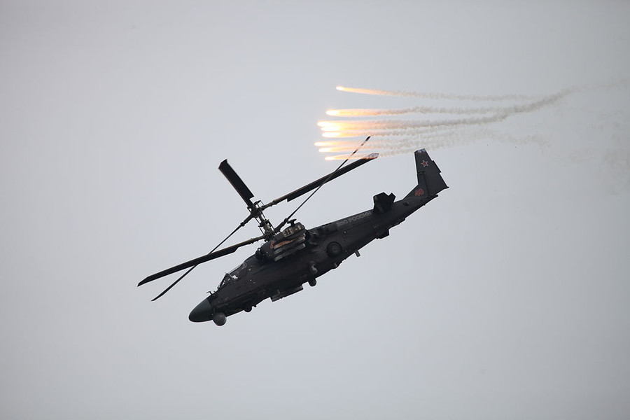 Trực thăng ka-52 Alligator của Nga. Trực thăng ka-52 Alligator của Nga.