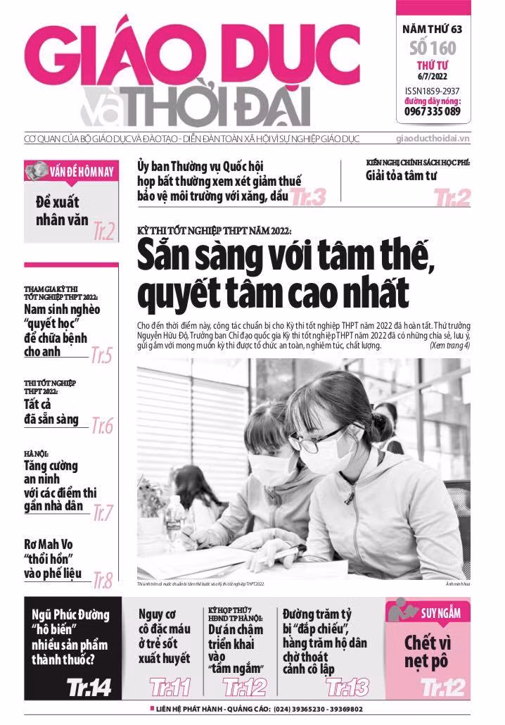 Tin tức báo in số 160 ra ngày hôm nay 6/7/2022