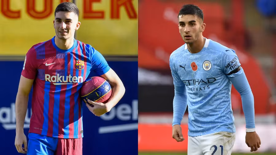 Tân binh vừa được Barca chiêu mộ từ Ngoại hạng Anh.