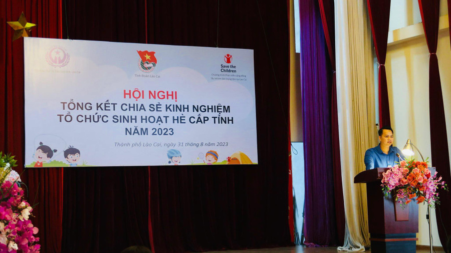 Nhiều kinh nghiệm tổ chức sinh hoạt hè cho học sinh được chia sẻ tại Hội nghị.