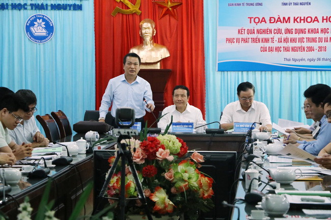 GS.TS Phạm Hồng Quang phát biểu tại buổi tọa đàm