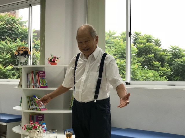 GS Phạm Toàn chia sẻ tại tọa đàm GS Phạm Toàn chia sẻ tại tọa đàm