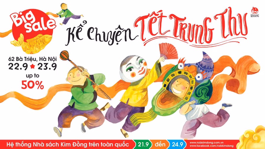 Đón Tết Trung thu với những trang sách dễ thương