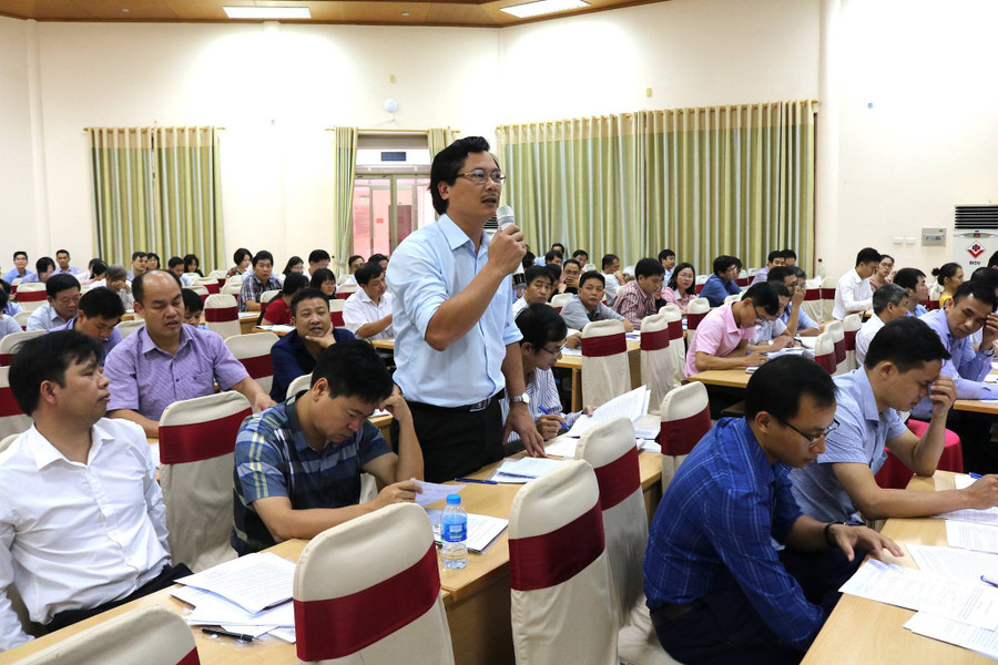 Các đại biểu tham gia tập huấn