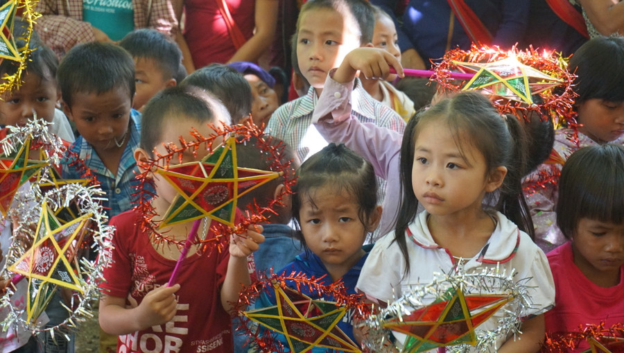 Ngỡ ngàng với chiếc đèn ông sao