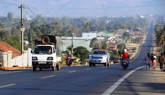 Đảm bảo an toàn giao thông trên đường Hồ Chí Minh đoạn qua Gia Lai
