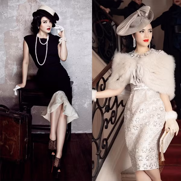 Lý Nhã Kỳ - Biểu tượng thời trang cổ điển: Thời trang cổ điển tạo nên hình ảnh quý phái, sang trọng cấp cao cho các người đẹp. Trong showbiz Việt, đa số người đẹp đều đã thử sức với phong cách này nhưng chưa ai có thể “qua mặt” được Lý Nhã Kỳ, kể cả là Hồ Ngọc Hà hay Thanh Hằng… Lý Nhã Kỳ - Biểu tượng thời trang cổ điển: Thời trang cổ điển tạo nên hình ảnh quý phái, sang trọng cấp cao cho các người đẹp. Trong showbiz Việt, đa số người đẹp đều đã thử sức với phong cách này nhưng chưa ai có thể “qua mặt” được Lý Nhã Kỳ, kể cả là Hồ Ngọc Hà hay Thanh Hằng…