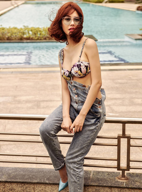 Linh Chi khoe ba vòng sexy với bikini - Ảnh 12 Linh Chi khoe ba vong sexy voi bikini - Anh 12