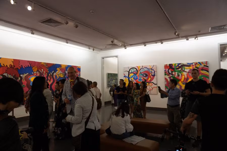 Khán giả tại triển lãm