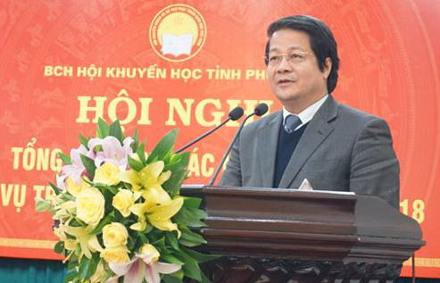 Bí thư Tỉnh ủy Hoàng Dân Mạc phát biểu chỉ đạo tại hội nghị