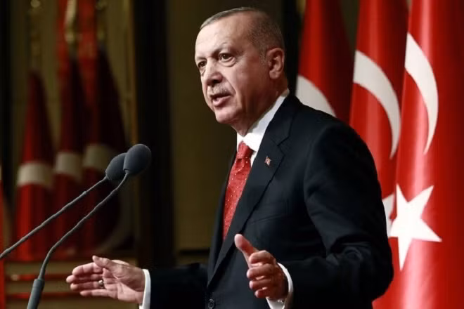 Tổng thống đương nhiệm Thổ Nhĩ Kỳ Recep Tayyip Erdogan.