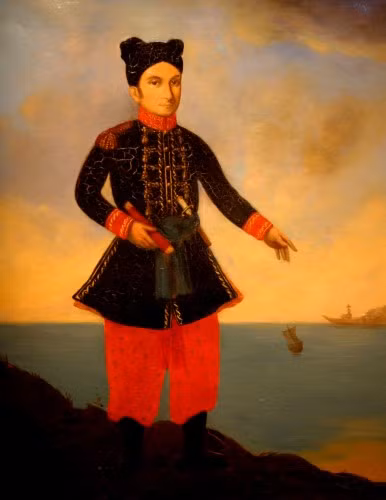 Chaigneau - một sĩ quan người Pháp đã tham gia giúp đỡ Nguyễn Ánh.