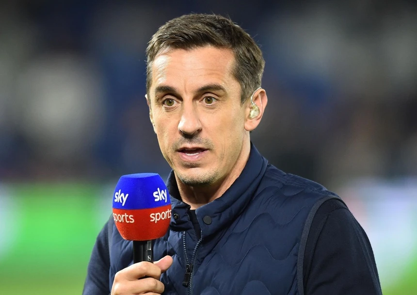 Cựu danh thủ Gary Neville vẫn bi quan về cơ hội vô địch Ngoại hạng Anh của Man Utd