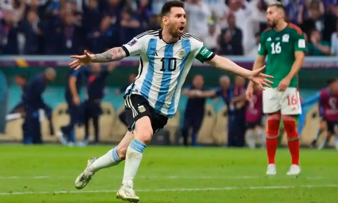 Messi đang kéo cả đoàn tàu Argentina ở World Cup 2022.