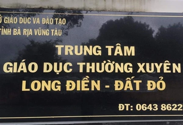 TTGDTX Long Điền – Đất Đỏ (Bà Rịa – Vũng Tàu) đang bị phản ánh về một số vấn đề được cho là bất cập.