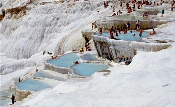 Suối nóng Pamukkale, Thổ Nhĩ Kỳ.