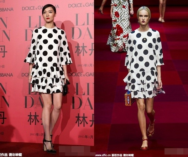 Khuôn mặt cá tính, vóc dáng thanh thoát nên Tề Khê mang thần sắc của một siêu mẫu. Vì vậy, khi cùng mặc chung một bộ cánh, người đẹp không thua kém chân dài làng mốt. Khuôn mặt cá tính, vóc dáng thanh thoát nên Tề Khê mang thần sắc của một siêu mẫu. Vì vậy, khi cùng mặc chung một bộ cánh, người đẹp không hề thua kém nàng mẫu của sàn diễn.