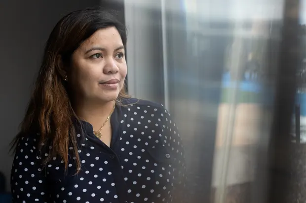 Corazon Gatbonton - giáo viên Toán tại Trường Trung học Jefferson Union.