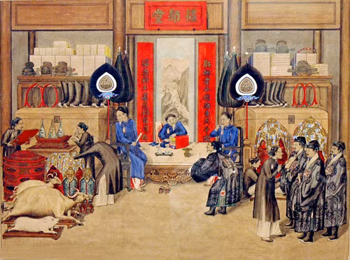 Nhà Nguyễn có lệ 'Tứ bất lập' nên lời tâu của Hà Tông Quyền vô tình bị em trai vua thù oán. Ảnh: ITN.