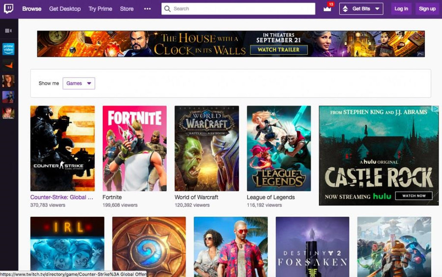 Twitch: Dịch vụ livestream thuộc sở hữu của Amazon đã bị chặn từ 2018 sau khi lượt tải xuống ứng dụng này tăng vọt trong thời gian diễn ra Đại hội thể thao châu Á.