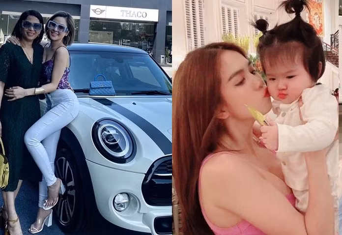 Ngọc Trinh tung ảnh "con gái" 1 tuổi, Hotgirl Trâm Anh tậu xế hộp tiền tỷ