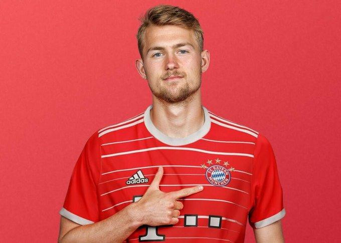 De Ligt sẽ là tân binh thứ tư của Bayern trong hè 2022 khi vượt qua kiểm tra y tế.