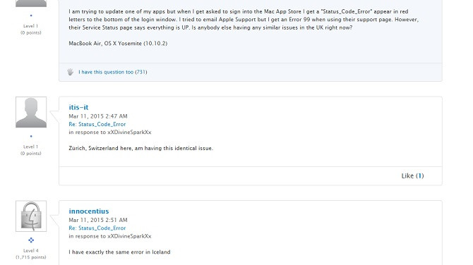 Các dịch vụ của Apple có App Store tê liệt trong nhiều giờ liền