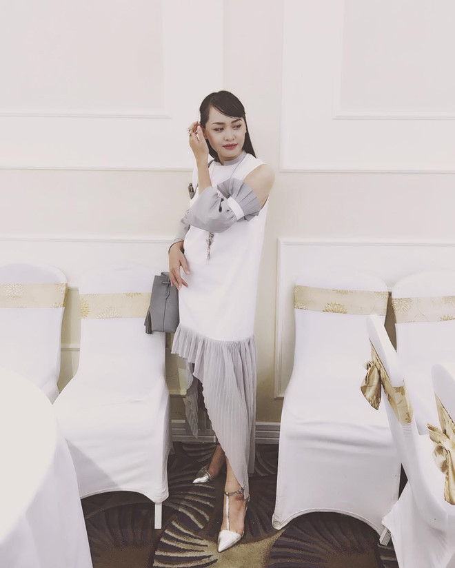 Bất ngờ nhan sắc xinh đẹp, ngoại hình cuốn hút của chị gái Á hậu Tường San ảnh 4 Chi gai A hau Tuong San co ngoai hinh ca tinh khong kem em hinh anh 5