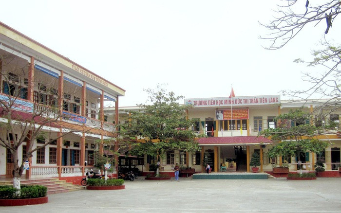 Trường Tiểu học thị trấn Tiên Lãng.