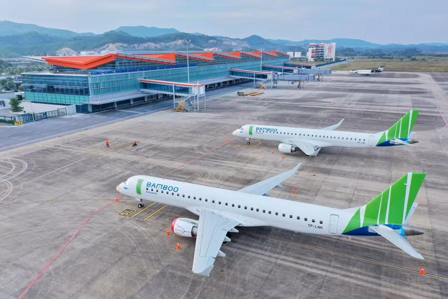 Cảng hàng không quốc tế Vân Đồn.