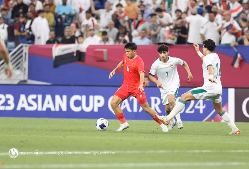 U23 Việt Nam thi đấu tốt trước Iraq trong hơn 60 phút đầu.