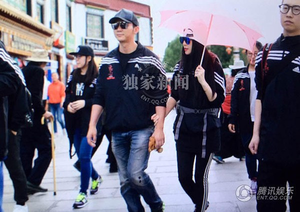 Cặp đôi phim “Tân Thần Điêu Đại Hiệp” lén lút hẹn hò ảnh 9 Cặp đôi phim