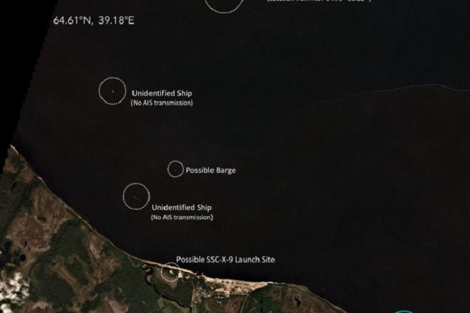 Tại khu vực vụ nổ xảy ra có khá nhiều tàu của Hải quân Nga.
