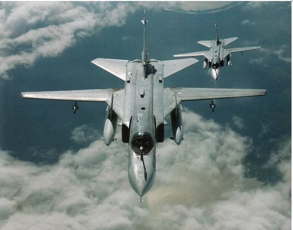 Máy bay ném bom Su-24 của Nga